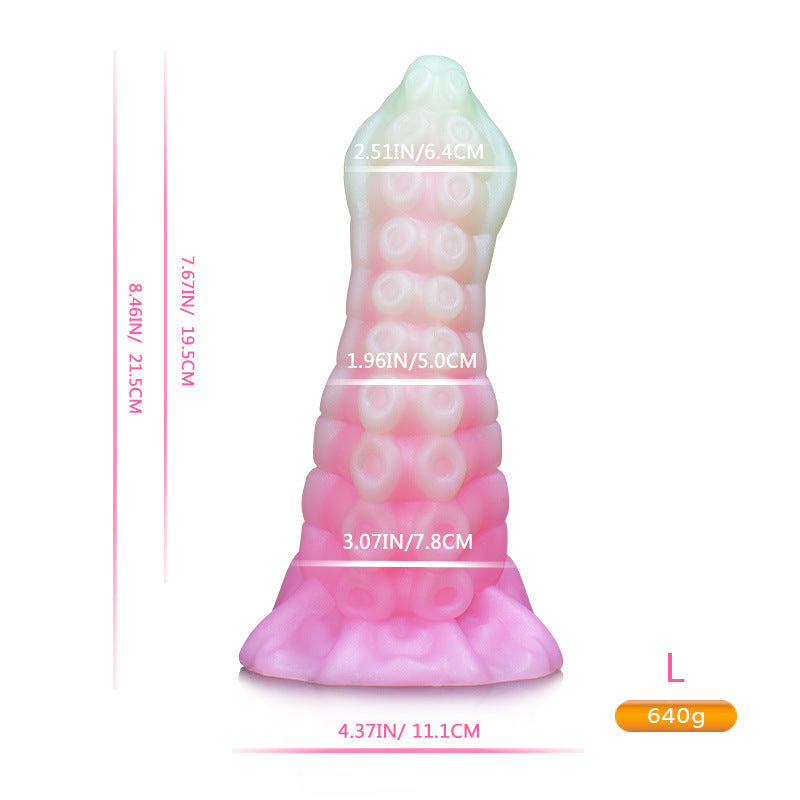 Colorful Silicone Tentacle Dildo