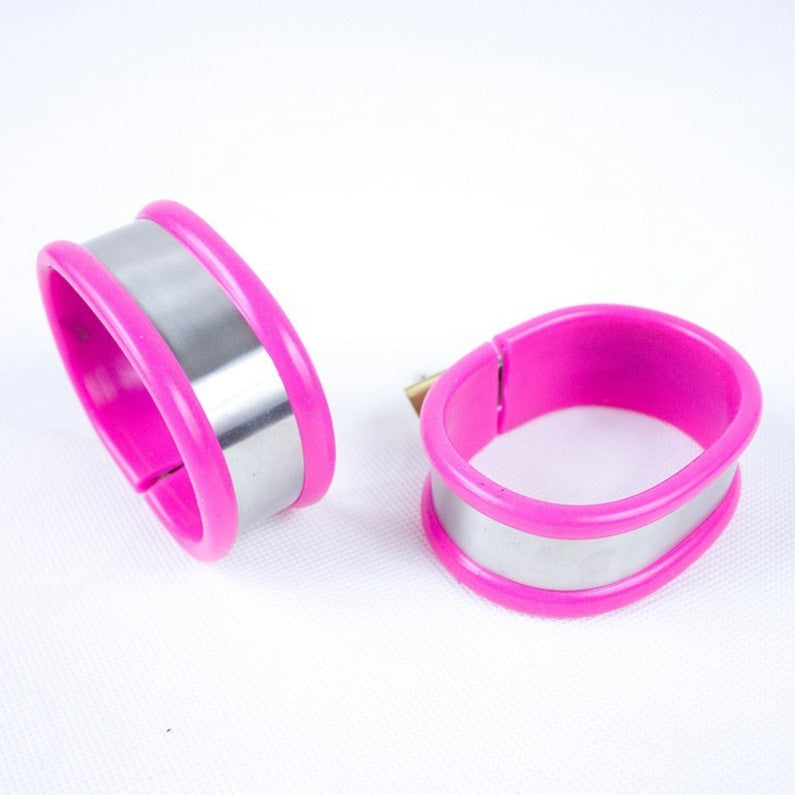 Pink Silicone Handcuffs