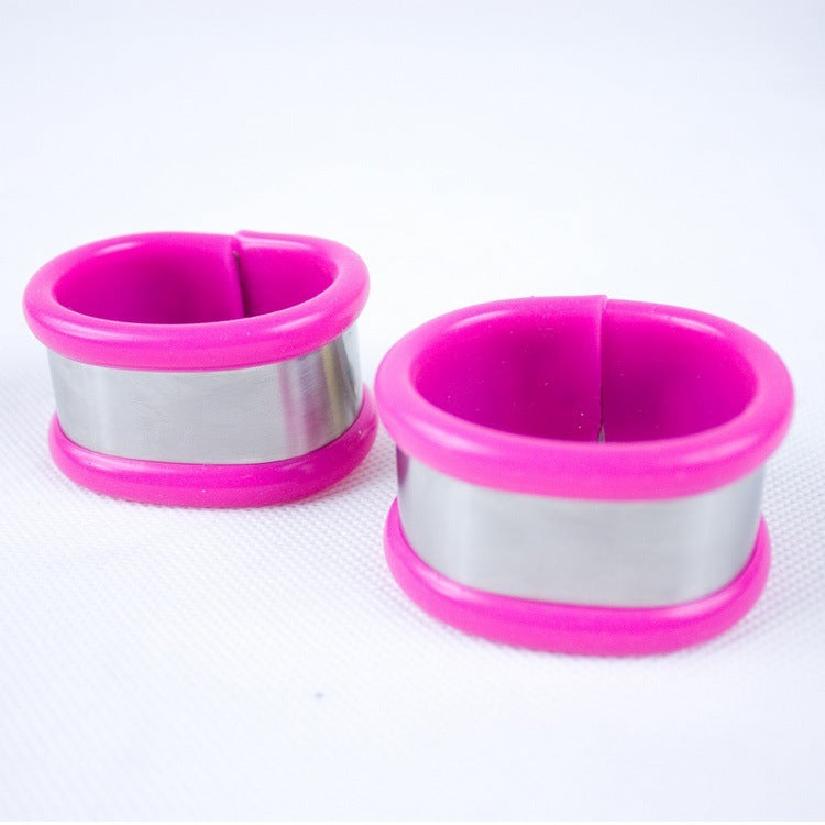 Pink Silicone Handcuffs