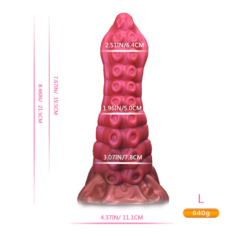 Colorful Silicone Tentacle Dildo